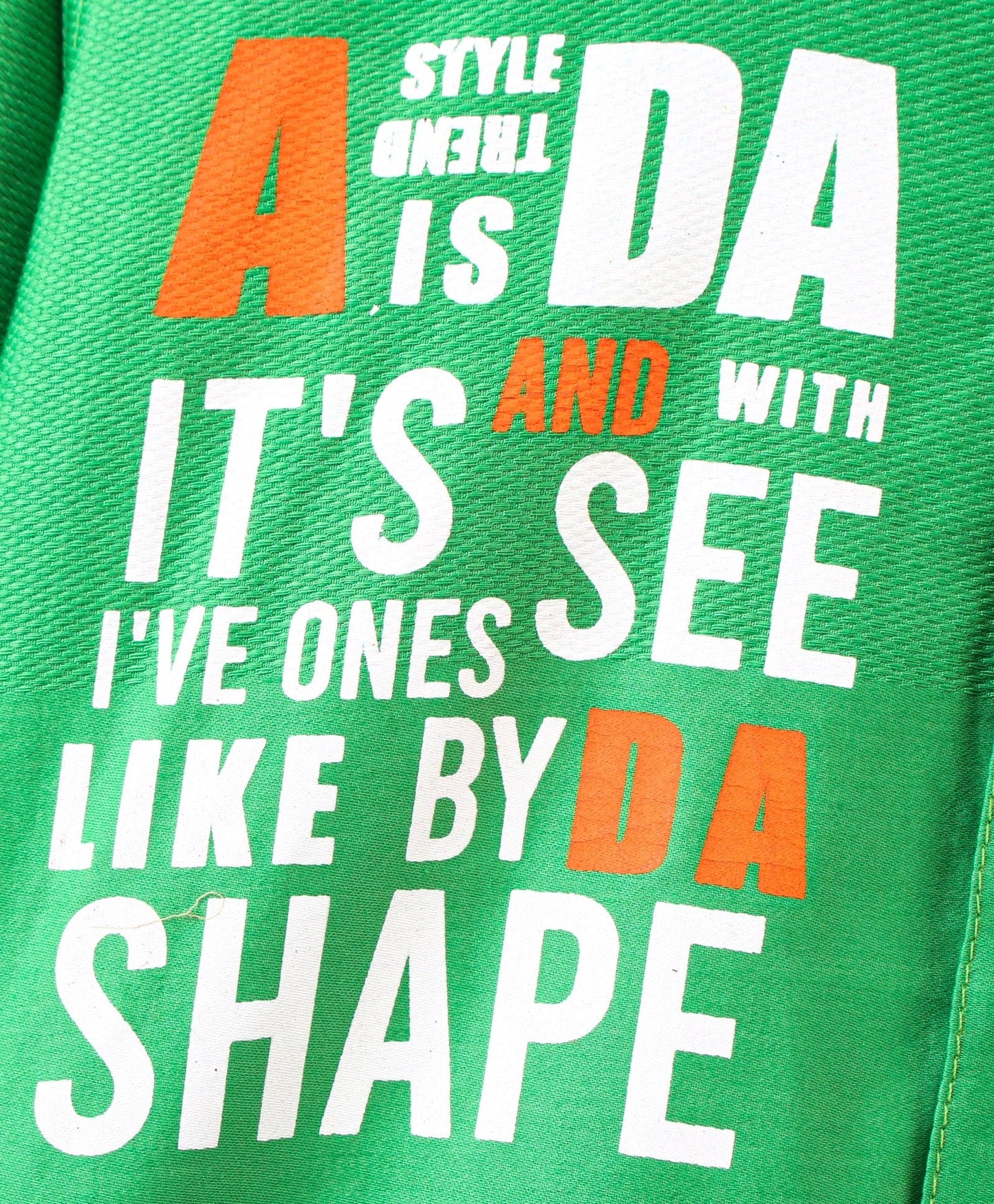 Dapper Dudes Full Sleeves Text Print Shirt - Green