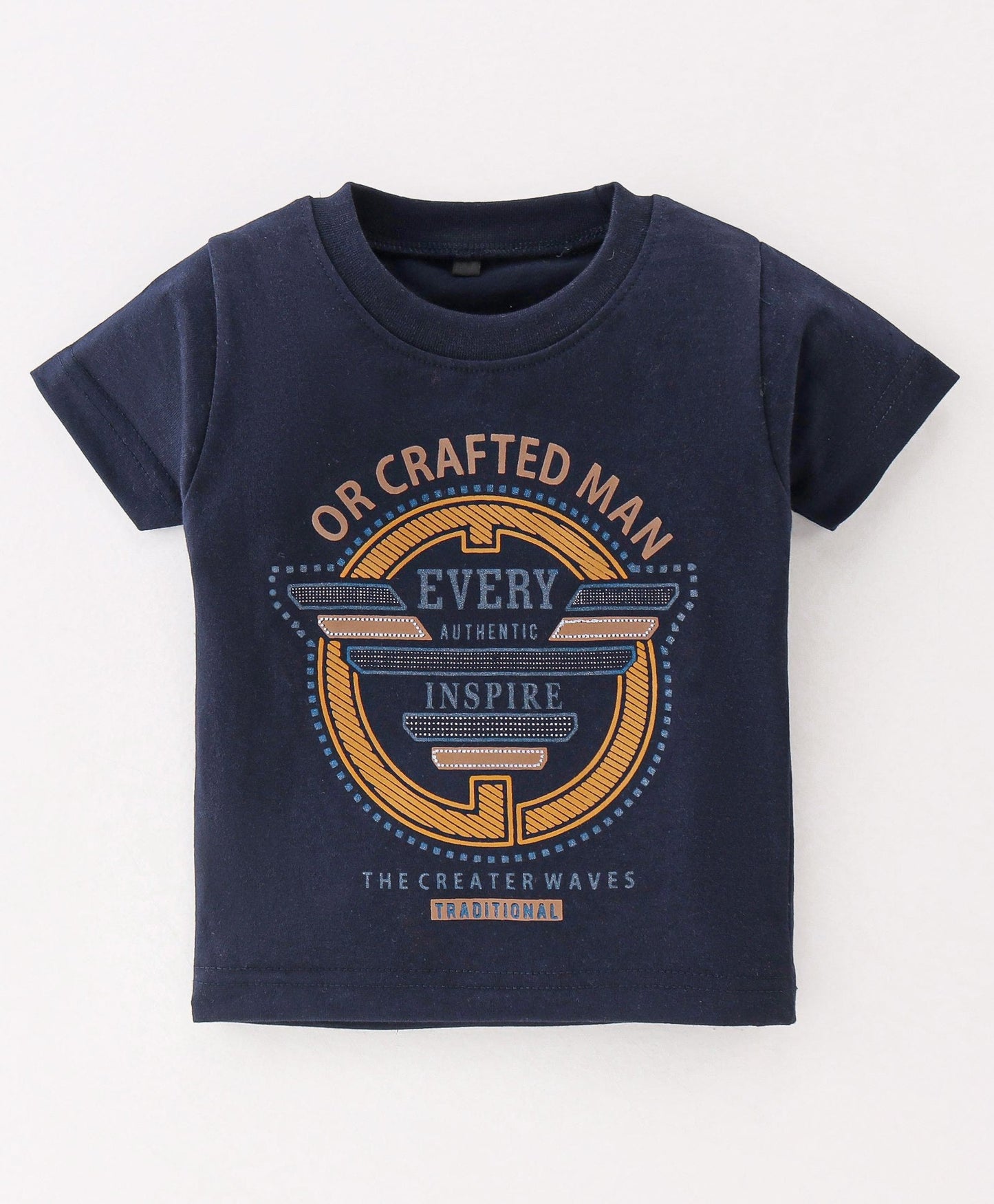 Dapper Dudes Full Sleeves Printed Blazer With Tee & Bottom - Mustard