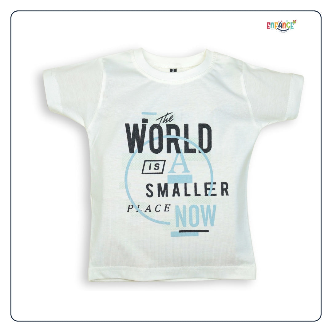 Dapper Dudes Half Sleeves Alphabet Printed Shirt With Coordinating Shorts & Tee - Black