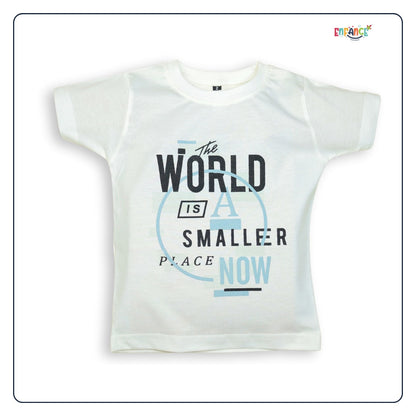 Dapper Dudes Half Sleeves Alphabet Printed Shirt With Coordinating Shorts & Tee - Black