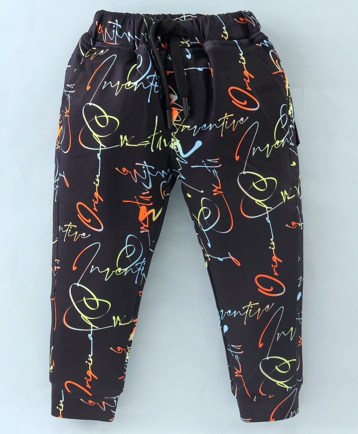 Dapper Dudes Full Sleeves Text Print Jacket With Tee & Track Pant - Black