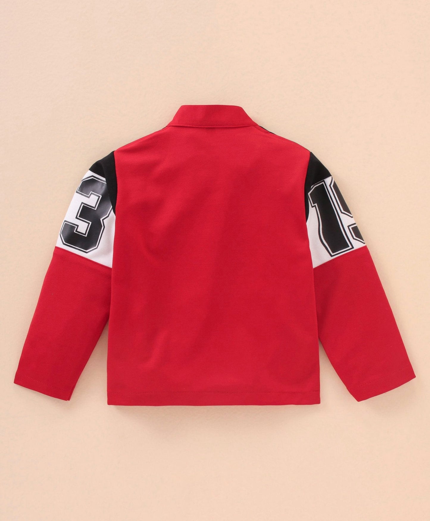 Dapper Dudes Full Sleeves Abstract Print Jacket With Tee - Red
