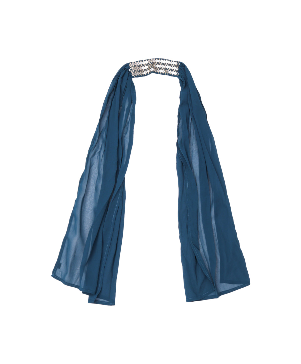 Enfance Sleeveless Bandhej Designed & Leheriya Kurta With Gota Lace Embellished Sharara - Blue