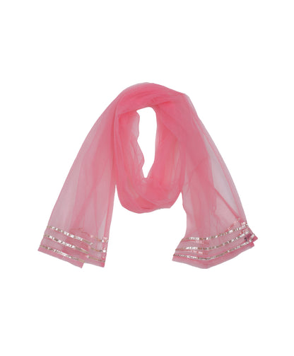 Enfance Three Fourth Sleeves Bandhej Printed Kurta And Sharara -Pink