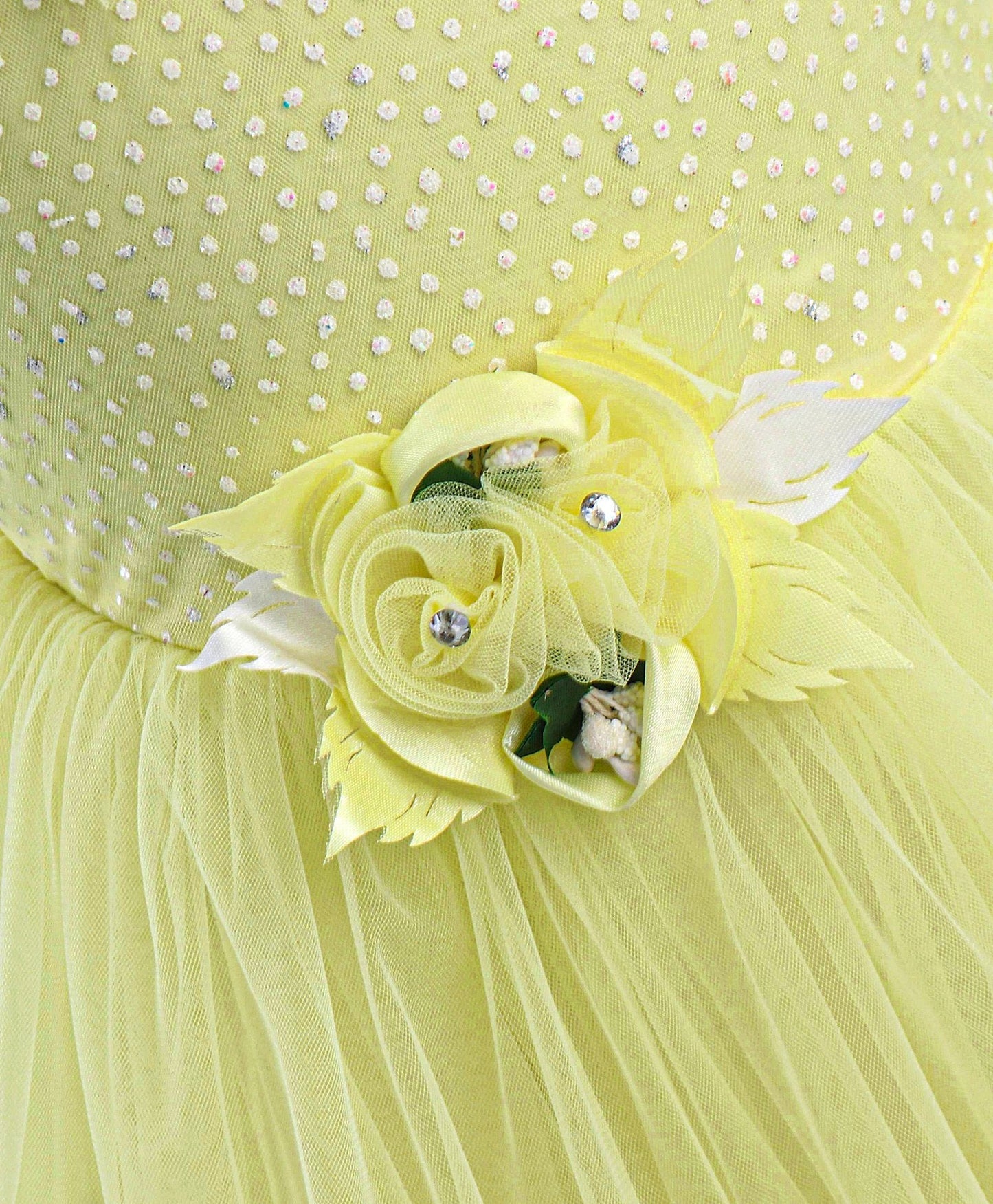 Enfance Sleeveless Solid Dress -Lemon