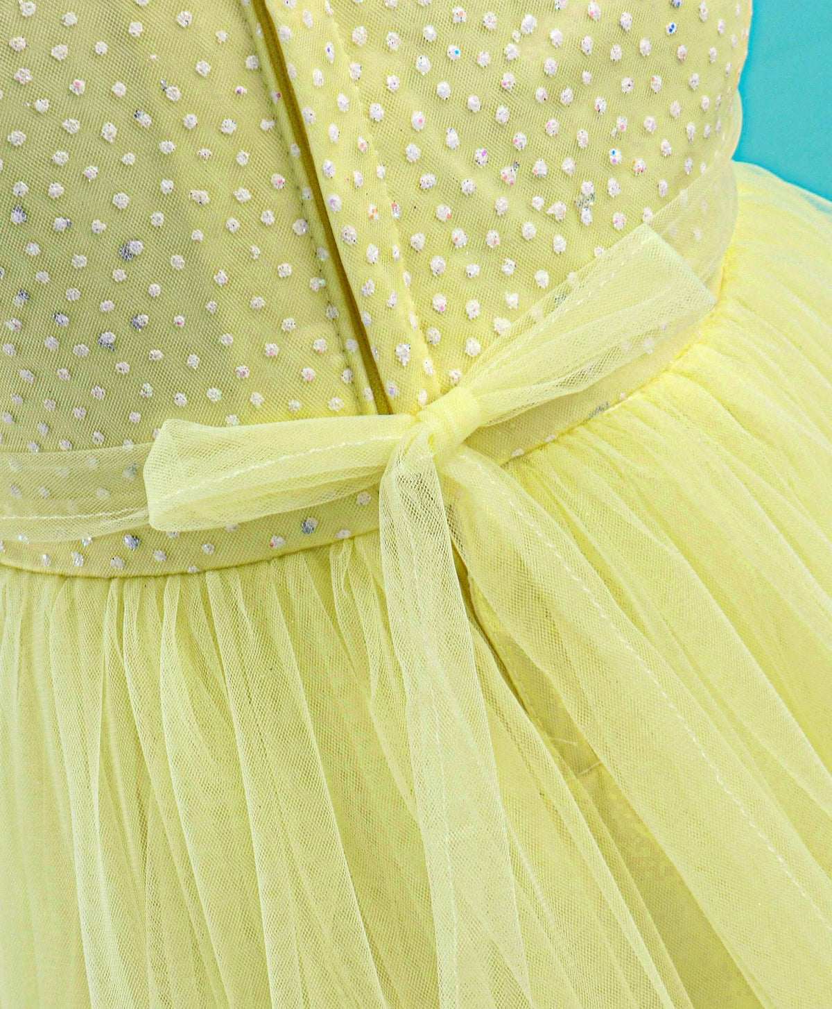 Enfance Sleeveless Solid Dress -Lemon