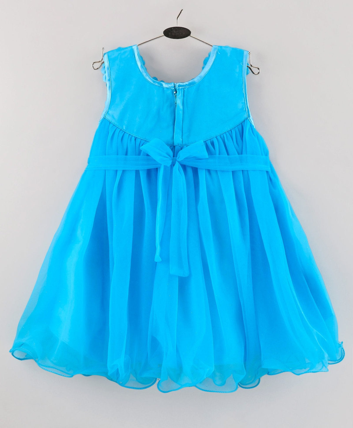 Enfance Flower Embellished Sleeveless Dress - Beige-Ferozi