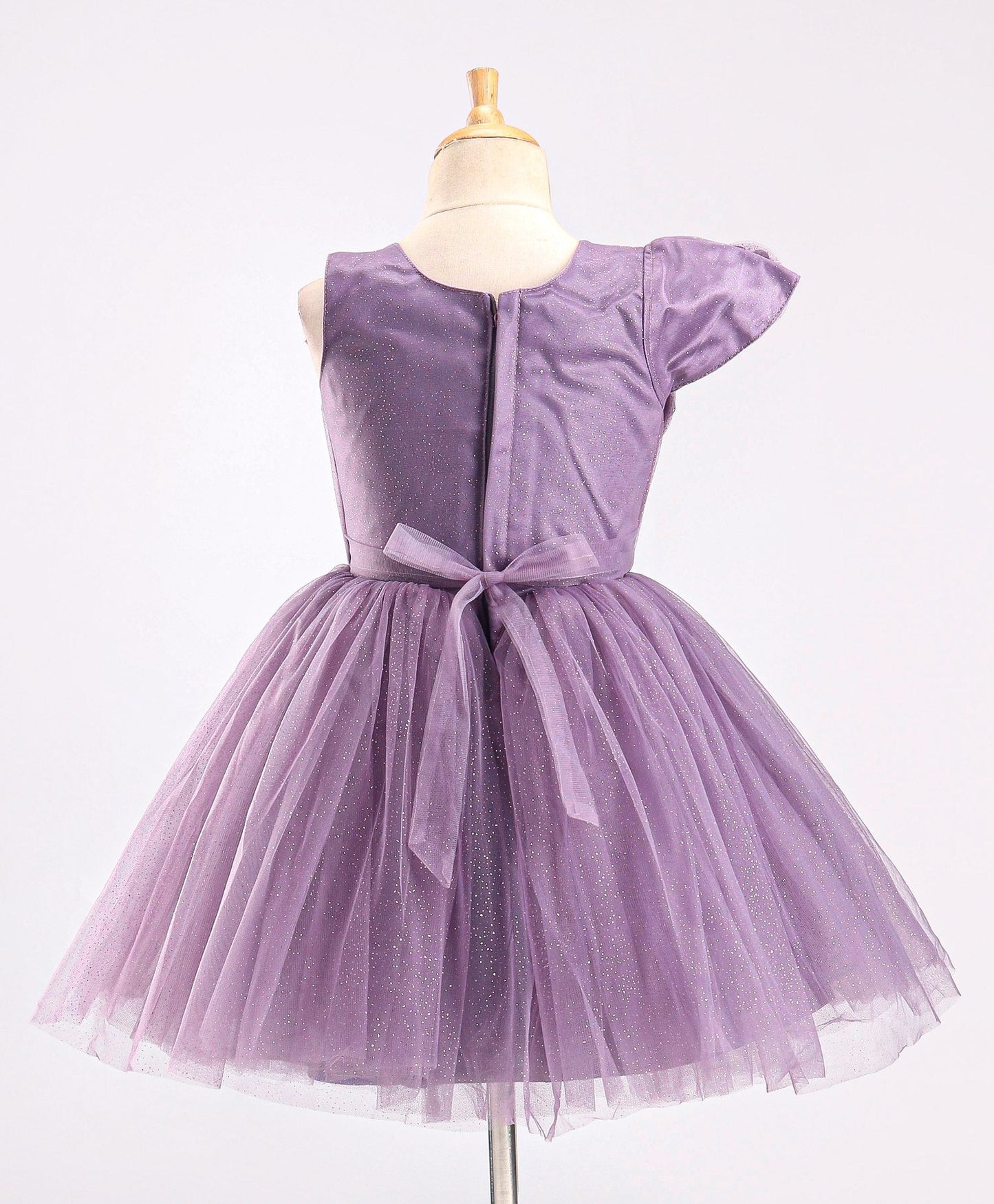 Enfance Sleeveless Flare Dress -Magenta