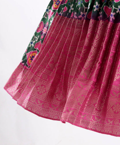 Enfance Sleeveless Flare Dress -Pink