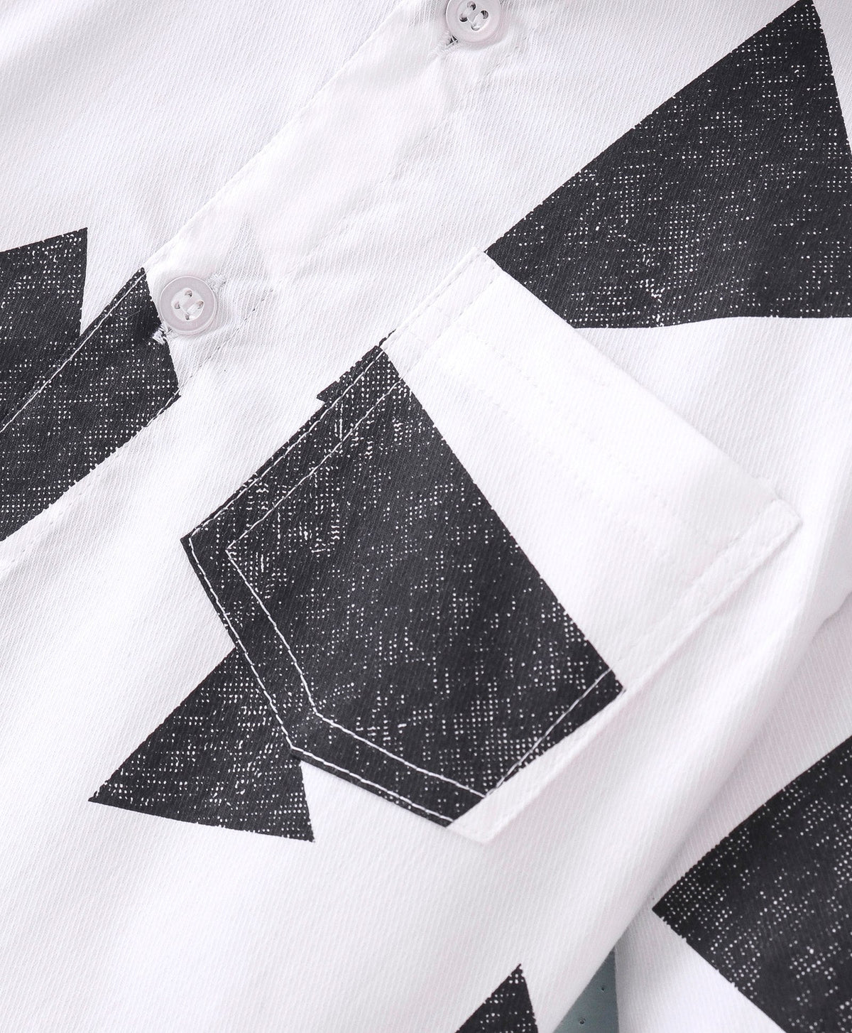 Dapper Dudes Full Sleeves Printed Shirt - Black