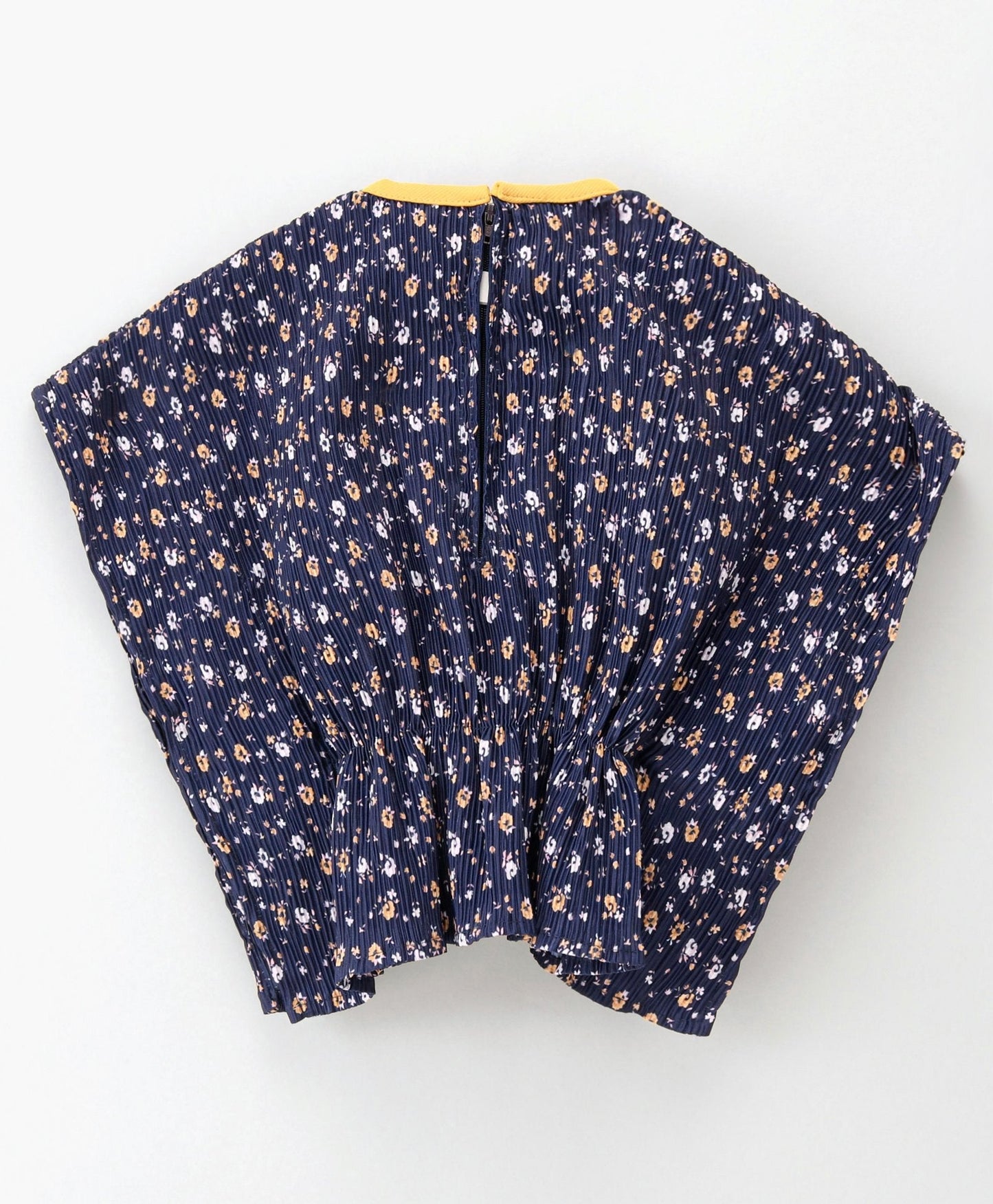 Enfance Kaftan Top With Skirt-Mustard