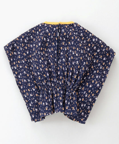 Enfance Kaftan Top With Skirt-Mustard