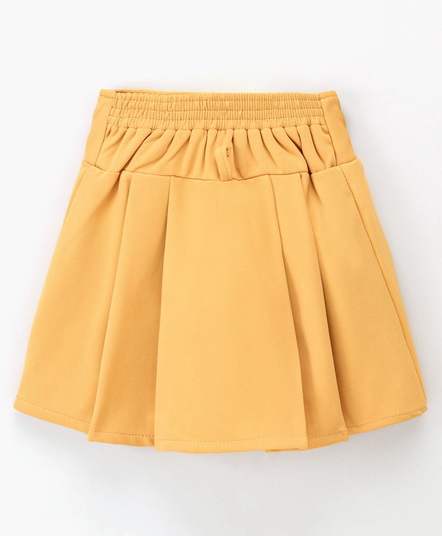 Enfance Kaftan Top With Skirt-Mustard