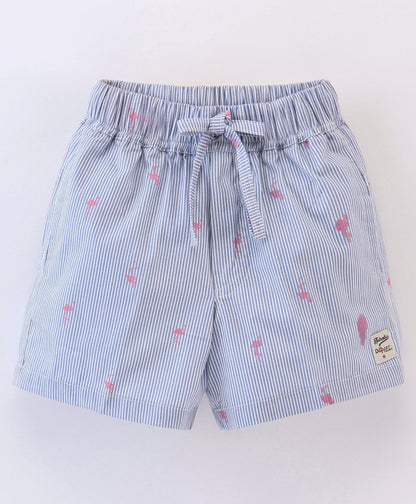 Dapper Dudes Striped Shorts - Blue