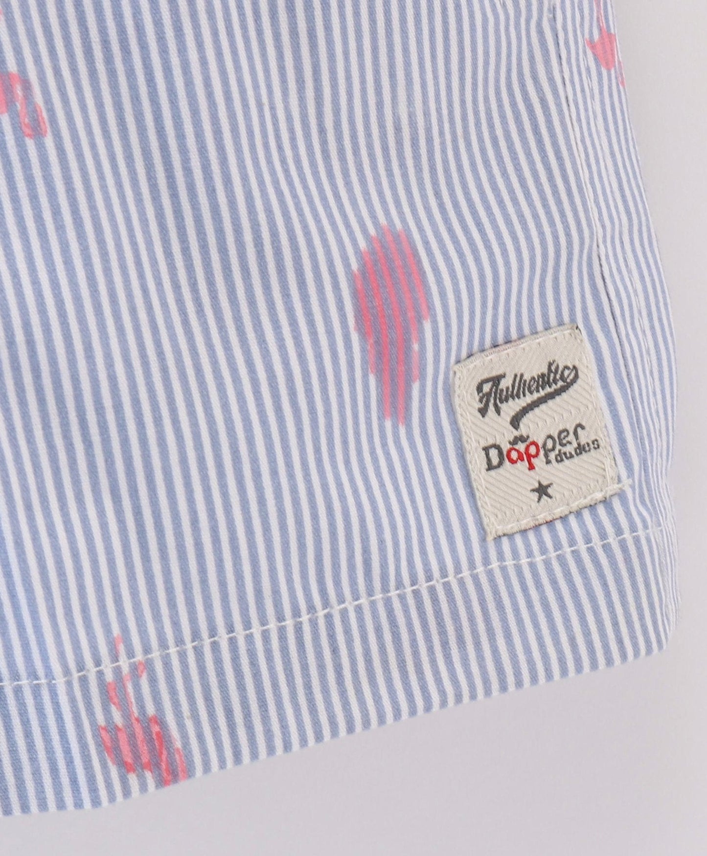 Dapper Dudes Striped Shorts - Blue