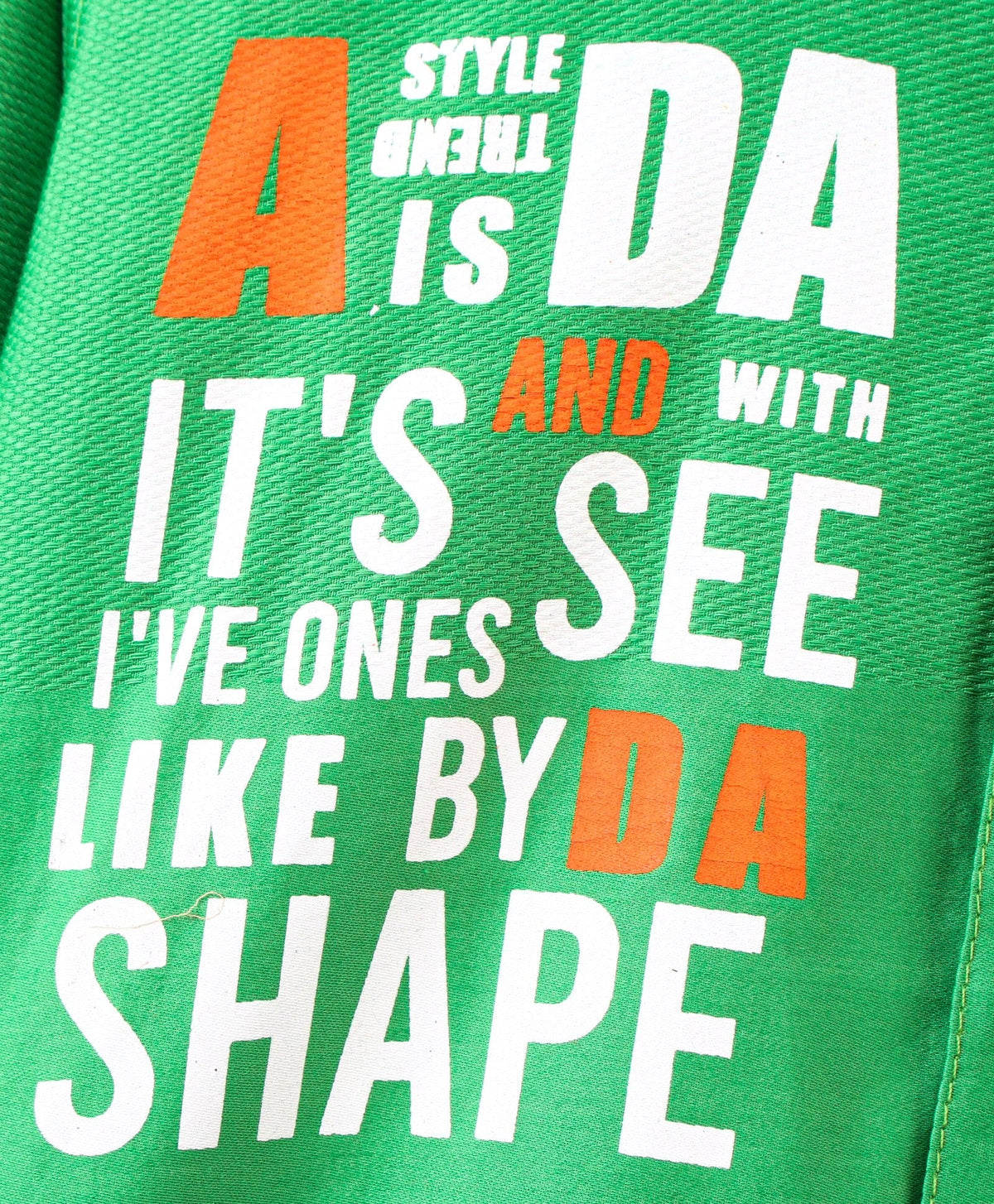 Dapper Dudes Full Sleeves Text Print Shirt - Green